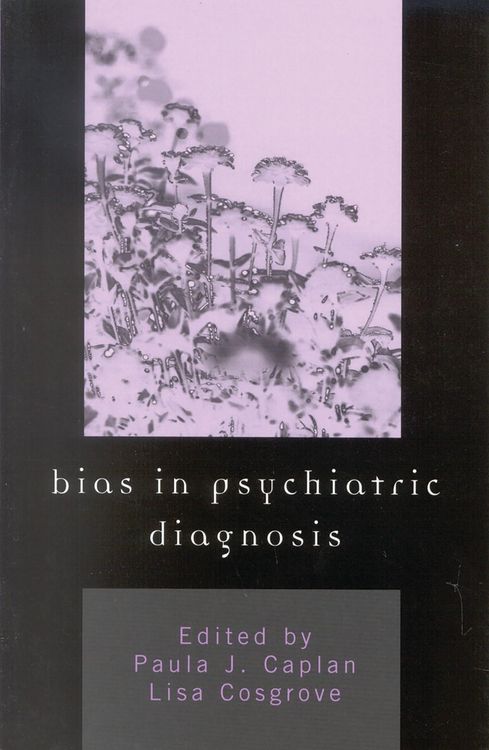 Produktbild: Bias in Psychiatric Diagnosis