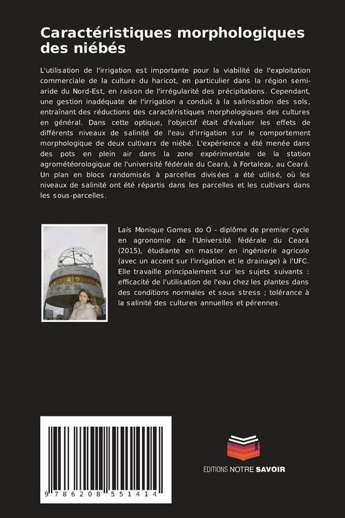 Produktbild: Caract&eacute;ristiques morphologiques des ni&eacute;b&eacute;s