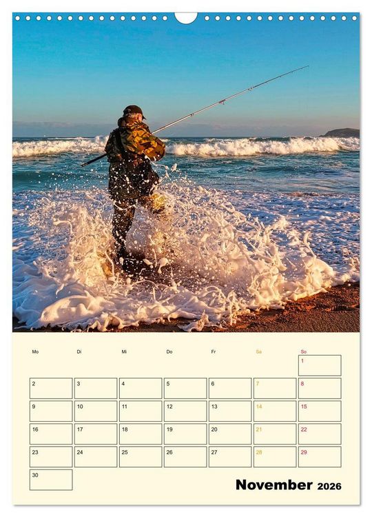 Produktbild: Angeln - extrem faszinierend (Wandkalender 2026 DIN A3 hoch), CALVENDO Monatskalender