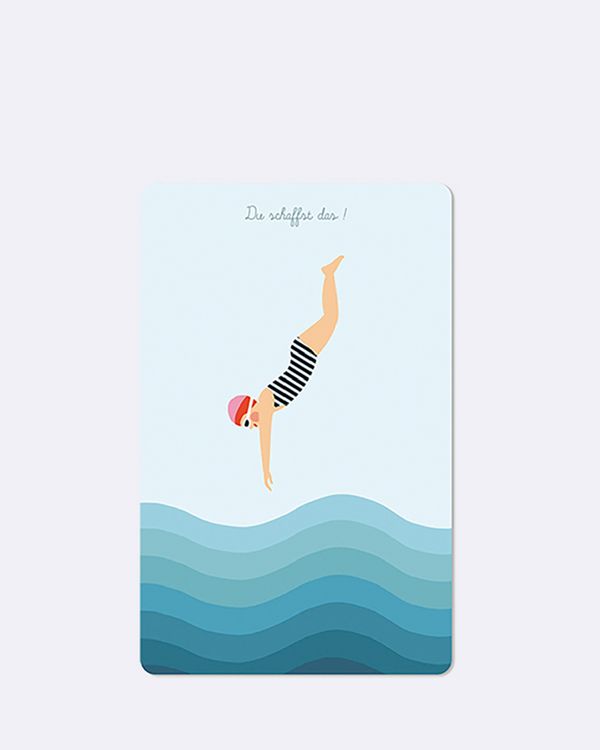 Produktbild: Lunacard Postkarte *Du schaffst das!