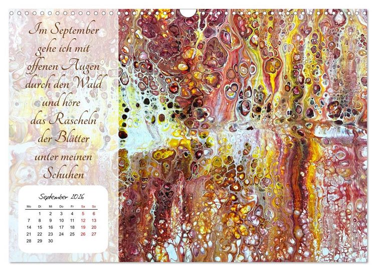 Produktbild: Dein Jahr gef&uuml;llt mit Achtsamkeit (Wandkalender 2026 DIN A3 quer), CALVENDO Monatskalender