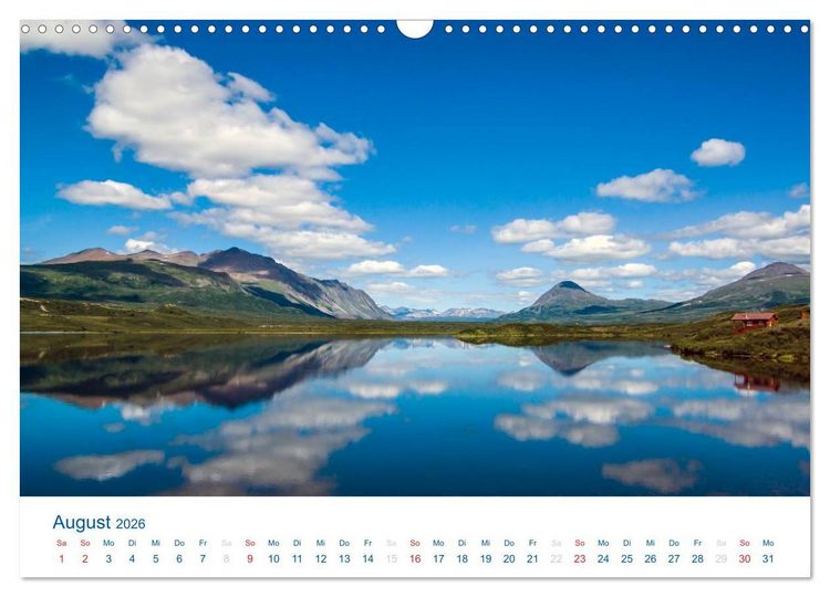Produktbild: Der Alaska Kalender CH-Version (Wandkalender 2026 DIN A3 quer), CALVENDO Monatskalender