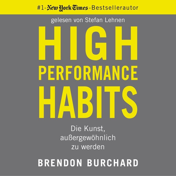 Produktbild: High Performance Habits