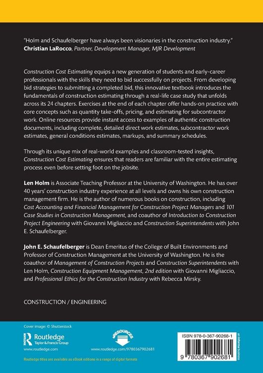 Produktbild: Construction Cost Estimating