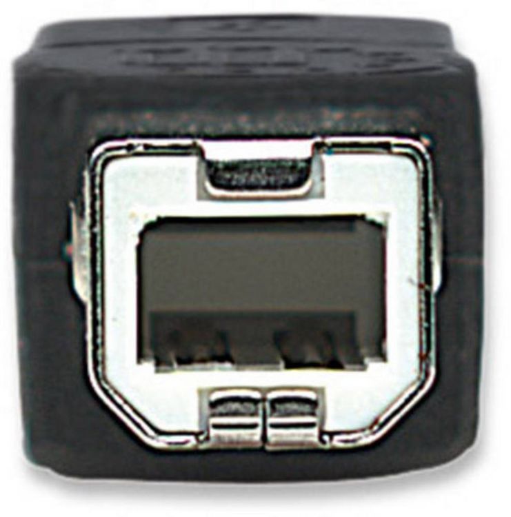 Produktbild: Manhattan USB-Kabel USB 2.0 USB-A Stecker, USB-B Stecker 5.00m Schwarz 337779
