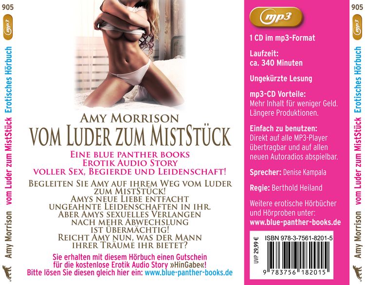 Produktbild: vom Luder zum MistStück | Erotik Audio Story | Erotisches Hörbuch | die Sexabenteuer der Amy Morrison MP3CD