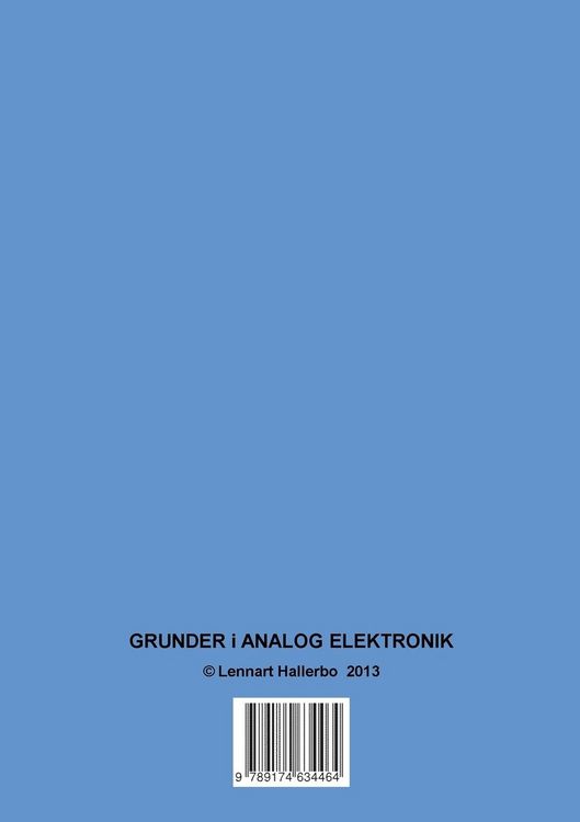 Produktbild: Grunder i Analog Elektronik