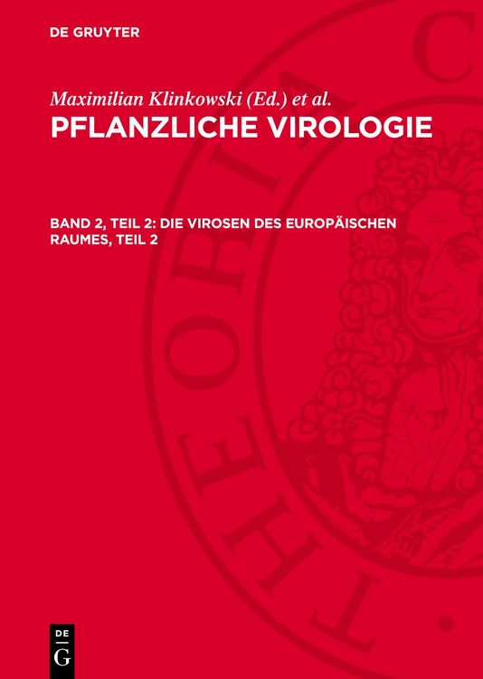 Produktbild: Die Virosen des europ&auml;ischen Raumes, Teil 2