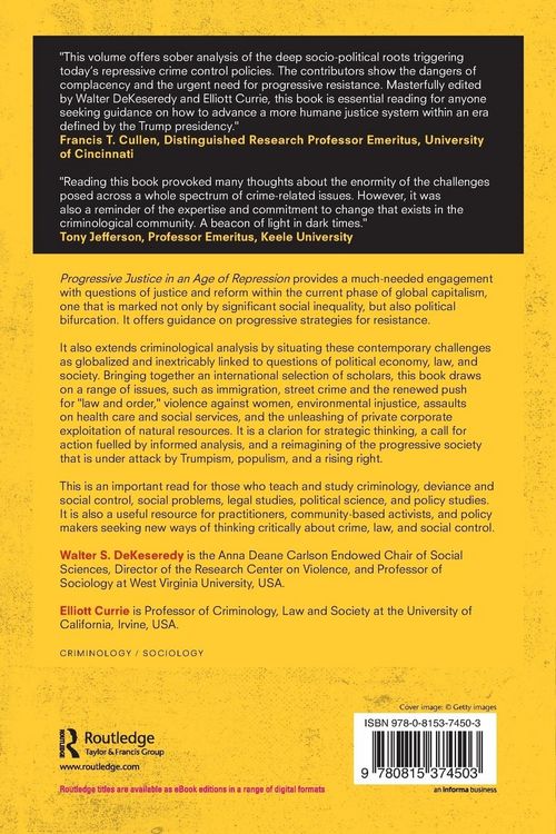 Produktbild: Progressive Justice in an Age of Repression