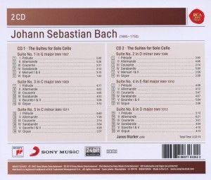 Produktbild: Starker, J: 6 Cello Suites BWV 1007-1012
