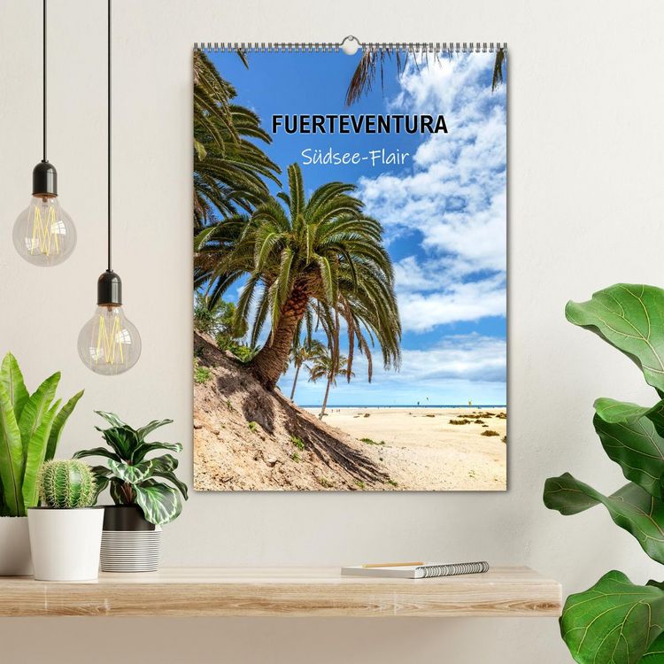 Produktbild: FUERTEVENTURA S&uuml;dsee-Flair (Wandkalender 2026 DIN A2 hoch), CALVENDO Monatskalender