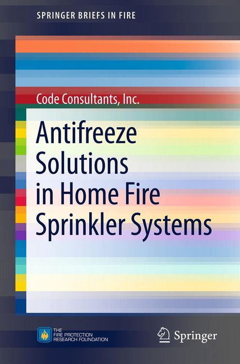 Produktbild: Antifreeze Solutions in Home Fire Sprinkler Systems