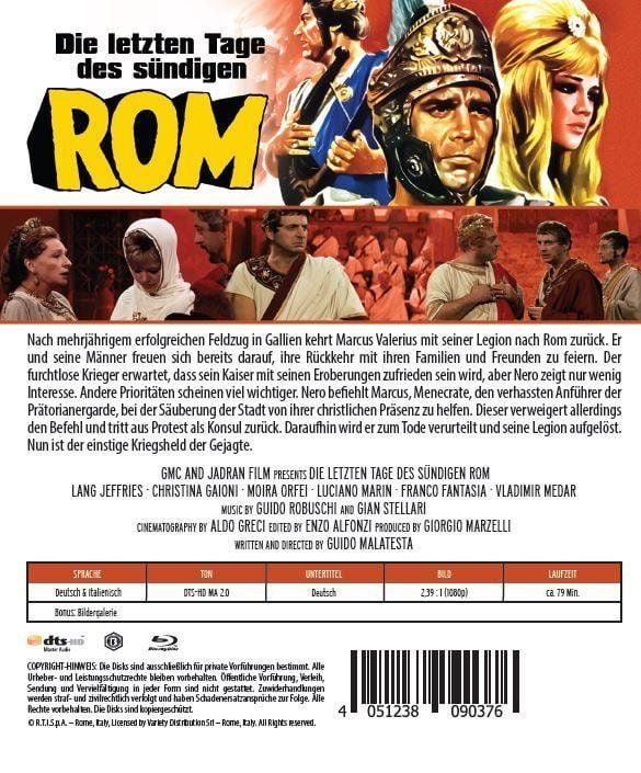Produktbild: Die letzten Tage des s&uuml;ndigen Rom