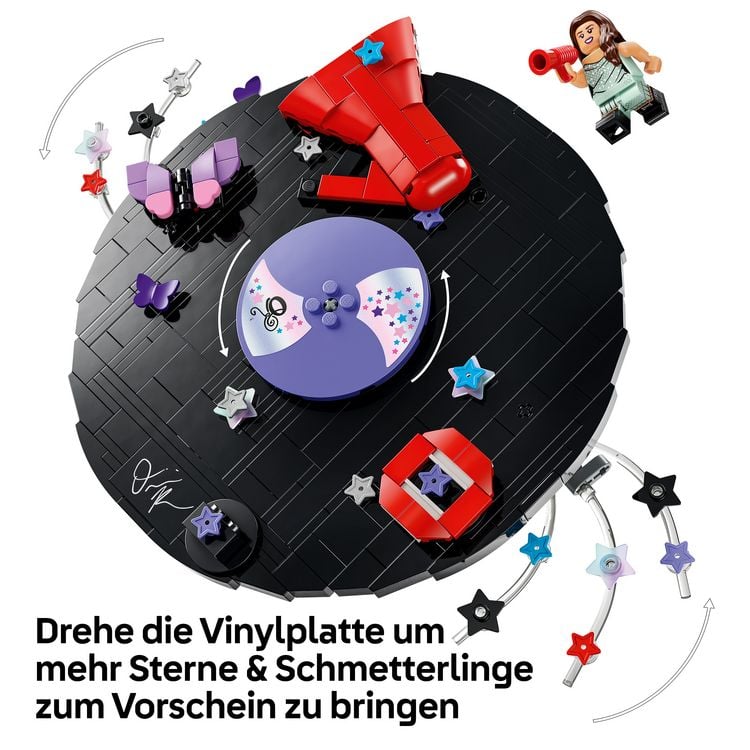 Produktbild: LEGO Editions Olivia Rodrigos Schallplatte Spielzeug Modellbau 43028