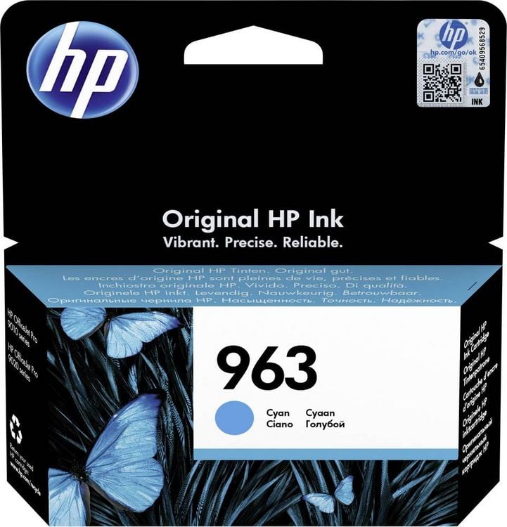 Produktbild: HP 963 Druckerpatrone Original Cyan 3JA23AE Tinte