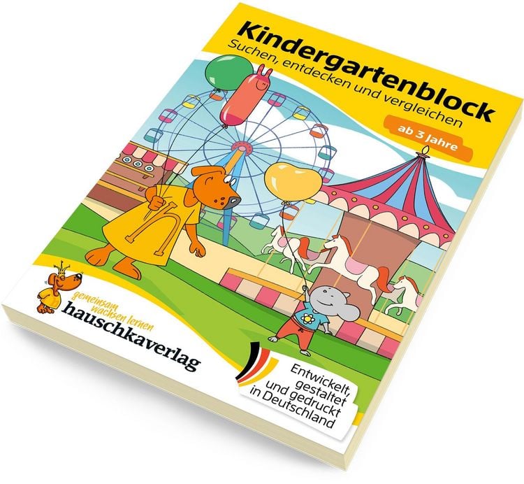 Produktbild: Kindergartenblock ab 3 Jahre &ndash; Suchen, entdecken und vergleichen