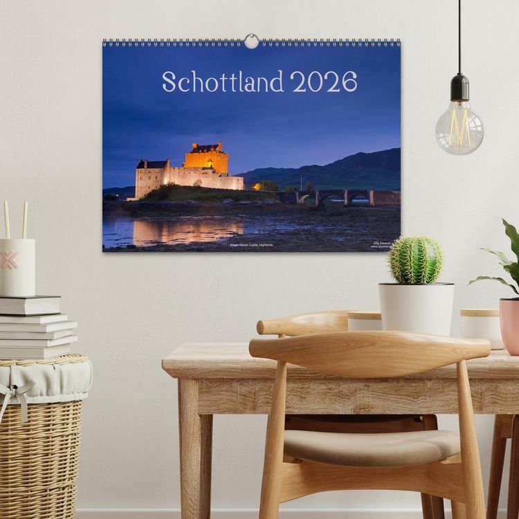 Produktbild: Schottland (Wandkalender 2026 DIN A3 quer), CALVENDO Monatskalender