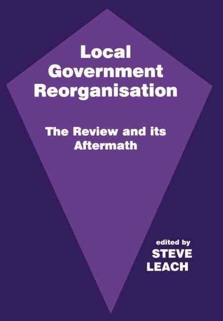 Produktbild: Local Government Reorganisation