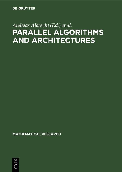 Produktbild: Parallel Algorithms and Architectures