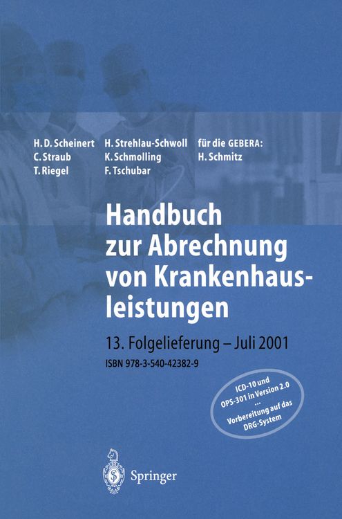 Produktbild: Handbuch zur Abrechnung von Krankenhausleistungen