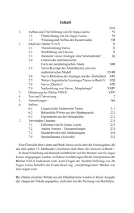 Produktbild: Marcus Terentius Varro: De Lingua Latina