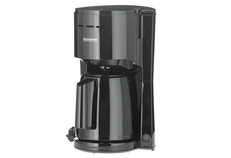 Produktbild: Severin KA 9306 Kaffeemaschine Schwarz Fassungsverm&ouml;gen Tassen=8 Isolierkanne, mit Filterkaffee-Funktion