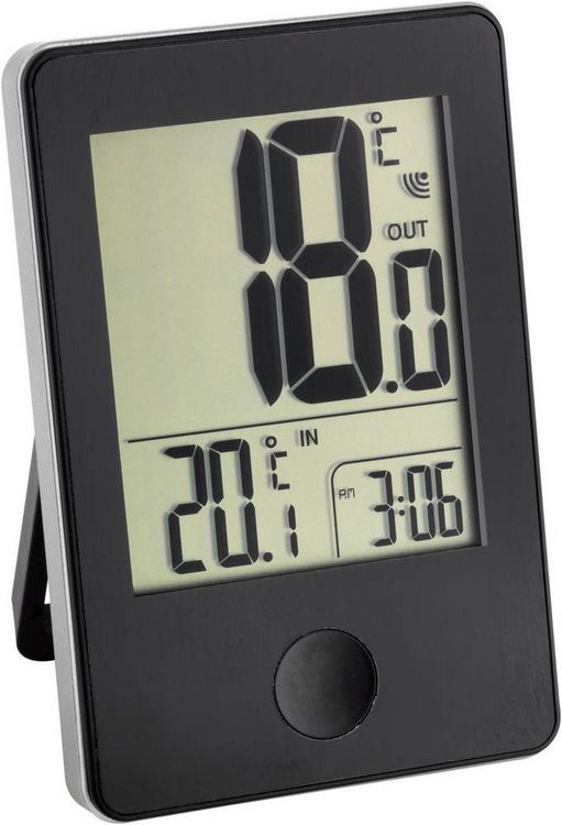 Produktbild: TFA Dostmann 30.3051.01 Thermometer Schwarz 30.3051.01