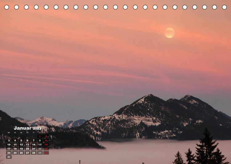 Produktbild: Bergdramen (Tischkalender 2022 DIN A5 quer)
