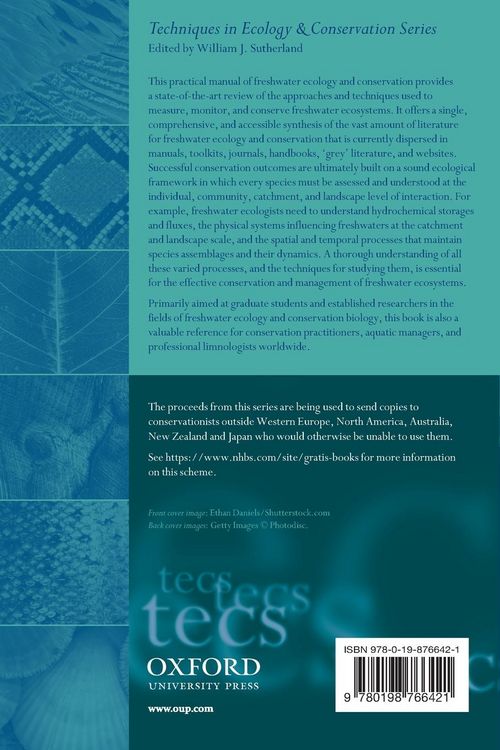 Produktbild: Freshwater Ecology and Conservation