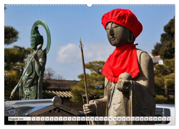 Produktbild: Kyoto Impressionen (hochwertiger Premium Wandkalender 2026 DIN A2 quer), Kunstdruck in Hochglanz