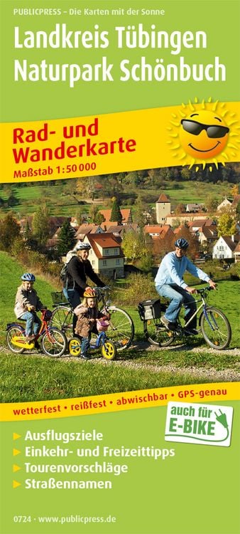 Bild vom Artikel Landkreis Tübingen - Naturpark Schönbuch 1:50 000 vom Autor 