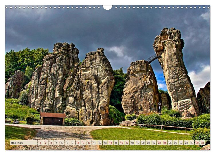 Produktbild: L'Allemagne, tes paysages (Calendrier mural 2026 DIN A3 vertical), CALVENDO calendrier mensuel