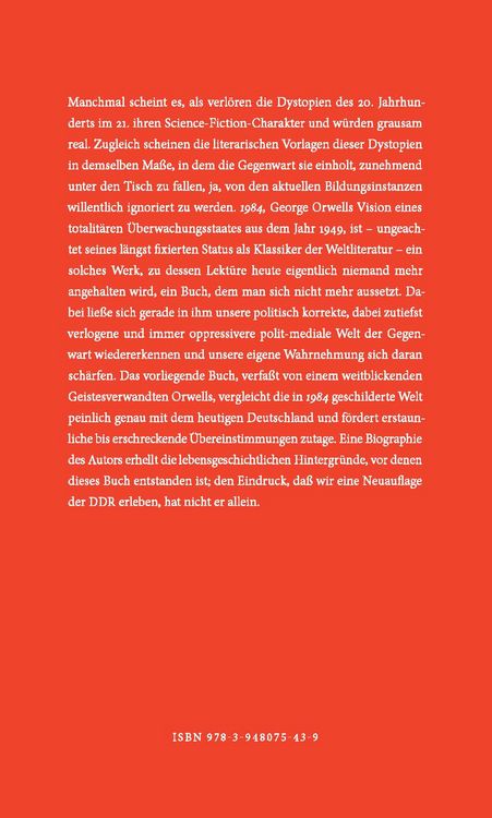 Produktbild: 1984 &ndash; Wir wurden gewarnt