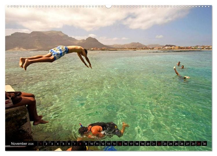 Produktbild: Kap Verde (hochwertiger Premium Wandkalender 2026 DIN A2 quer), Kunstdruck in Hochglanz
