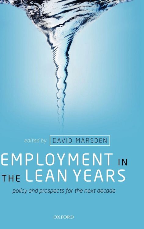 Produktbild: Employment in the Lean Years