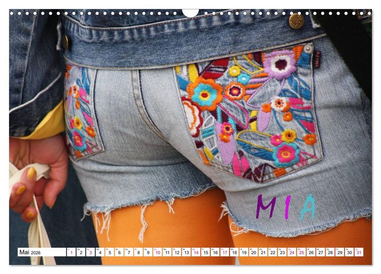 Produktbild: MIA - Namenskalender (Wandkalender 2026 DIN A3 quer), CALVENDO Monatskalender