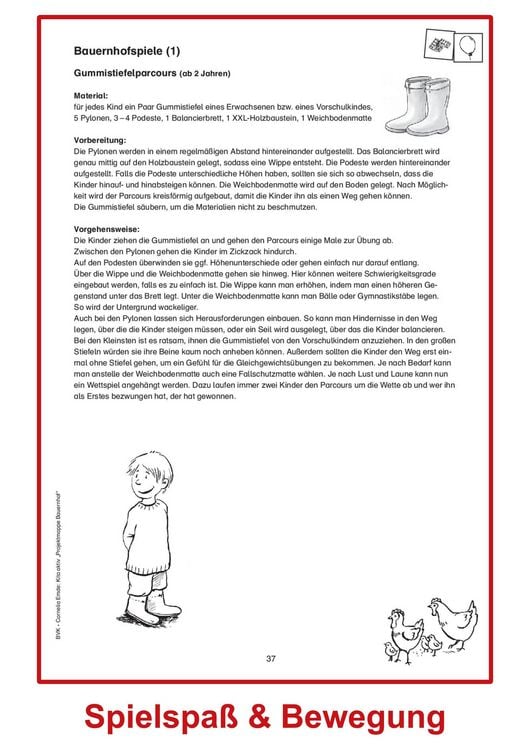 Produktbild: Kita aktiv Projektmappe Bauernhof
