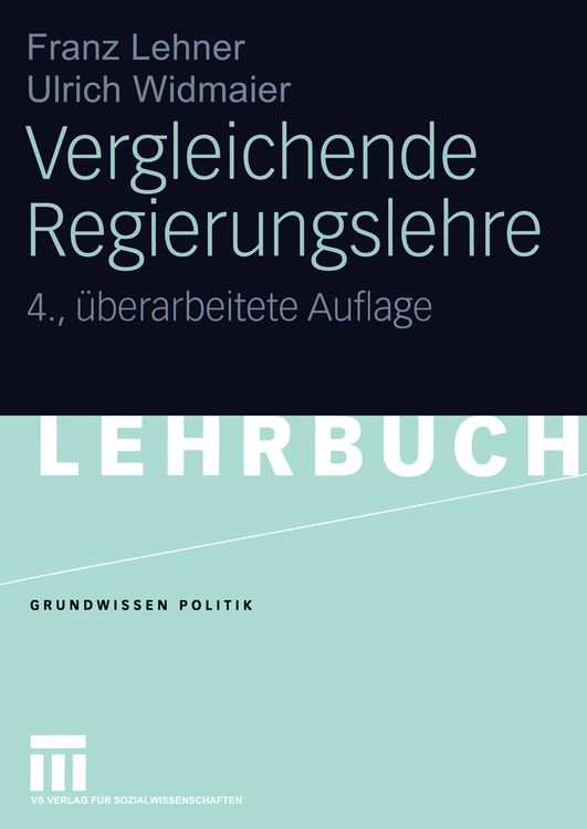 Produktbild: Vergleichende Regierungslehre