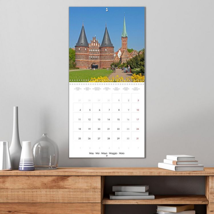 Produktbild: Hanseatic League - Places in northern Germany (Wall Calendar 2026 12 &times; 12 Inch) CALVENDO 12 Month Wall Calendar