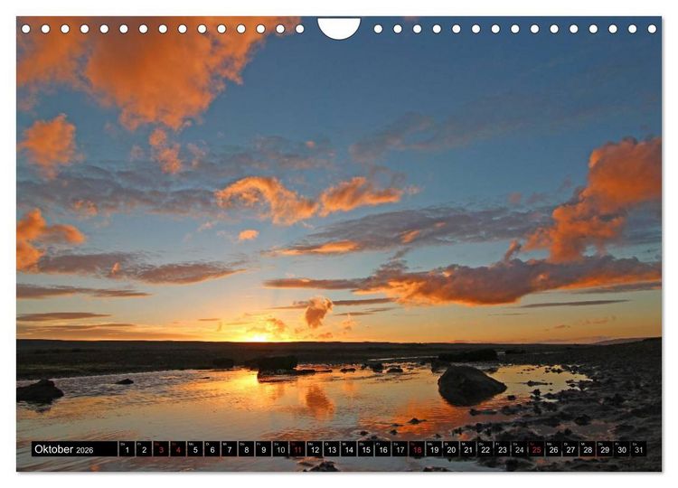 Produktbild: Cornwall - Devon Somerset Dorset (Wandkalender 2026 DIN A4 quer), CALVENDO Monatskalender