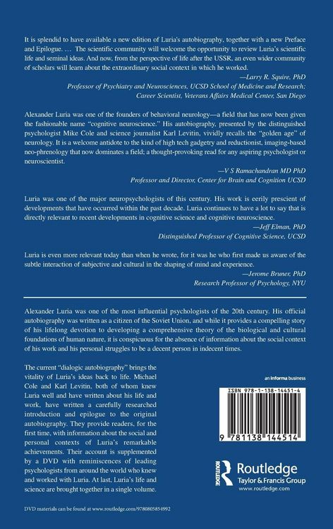 Produktbild: The Autobiography of Alexander Luria