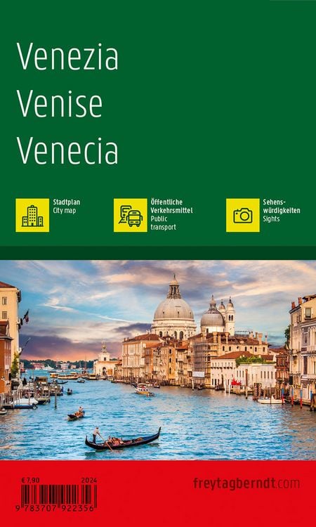 Produktbild: Freytag & berndt Innenstadtplan Venedig 1:10.000