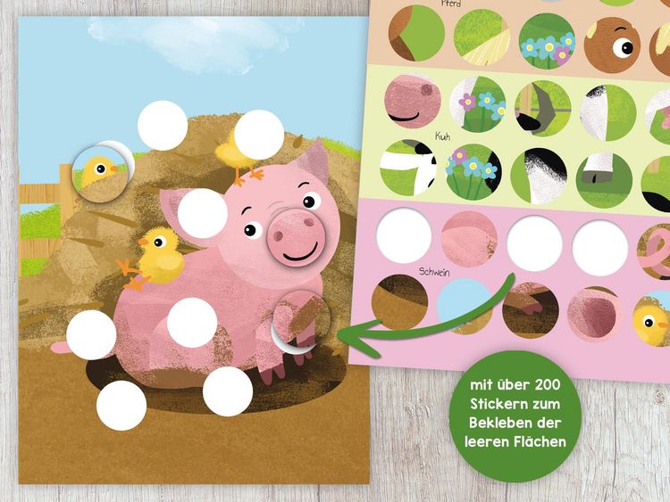 Produktbild: Meine Puzzle-Sticker &ndash; Bauernhof