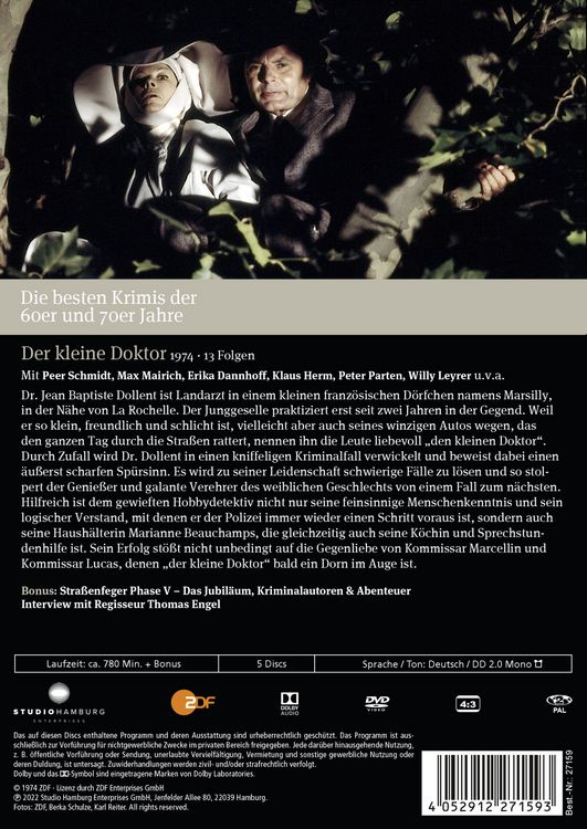 Produktbild: Stra&szlig;enfeger 48: Der kleine Doktor [5 DVDs]