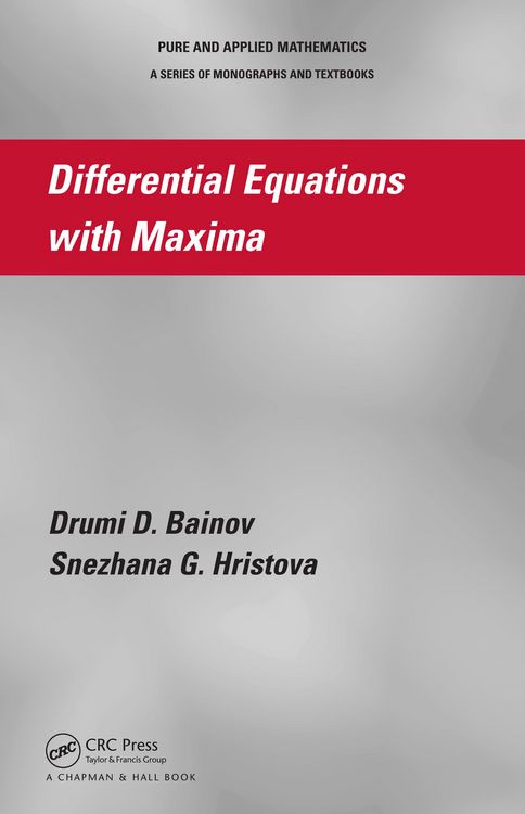 Produktbild: Differential Equations with Maxima