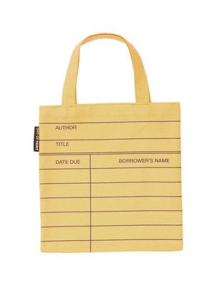 Produktbild: Out of Print: Library Card (Yellow) Kid's Tote Bag