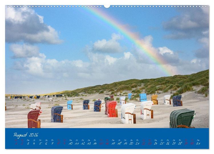 Produktbild: "T&ouml;werland" Juist (hochwertiger Premium Wandkalender 2026 DIN A2 quer), Kunstdruck in Hochglanz