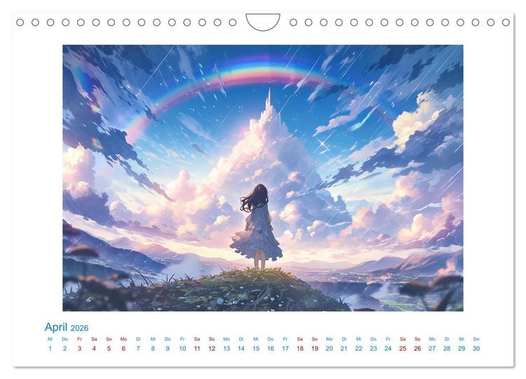 Produktbild: Der M&auml;dchen-Kalender (Wandkalender 2026 DIN A4 quer), CALVENDO Monatskalender