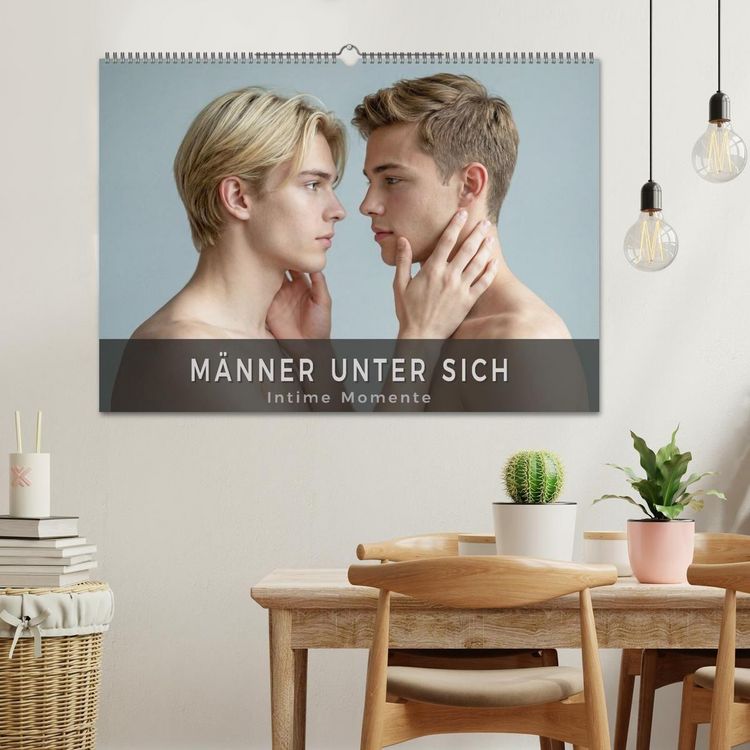 Produktbild: M&auml;nner unter sich - Intime Momente (Wandkalender 2027 DIN A2 quer), CALVENDO Monatskalender