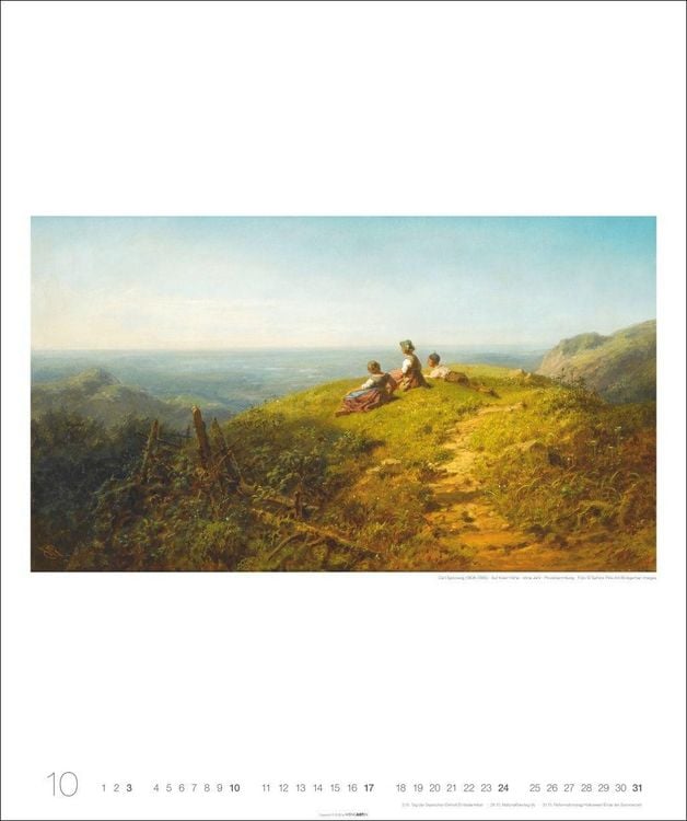 Produktbild: Carl Spitzweg Edition Kalender 2027